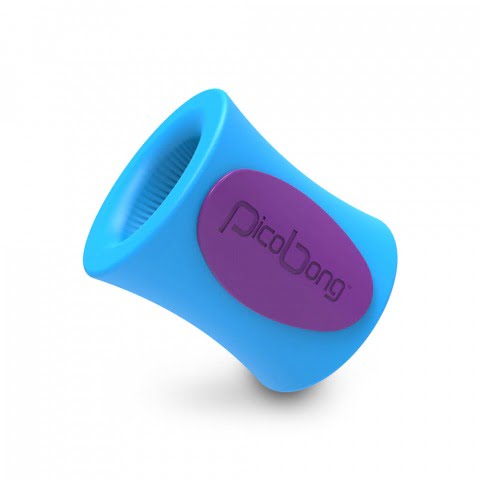 PicoBong by Lelo Remoji Blowhole M-Cup Masturbator - Blue