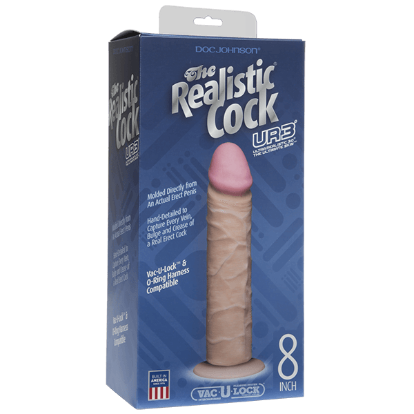 Doc Johnson The Realistic UR3 Cock 8''