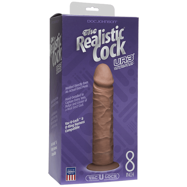 Doc Johnson The Realistic UR3 Cock 8''