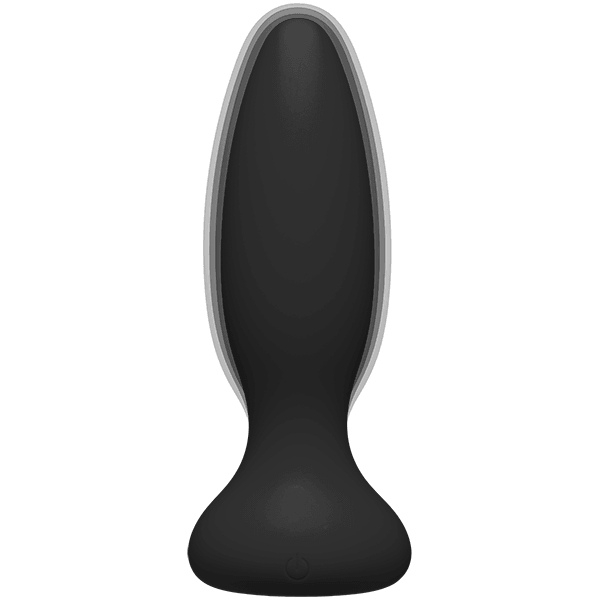Doc Johnson A-Play Vibe Beginner Rechargeable Silicone Anal Plug with Remote