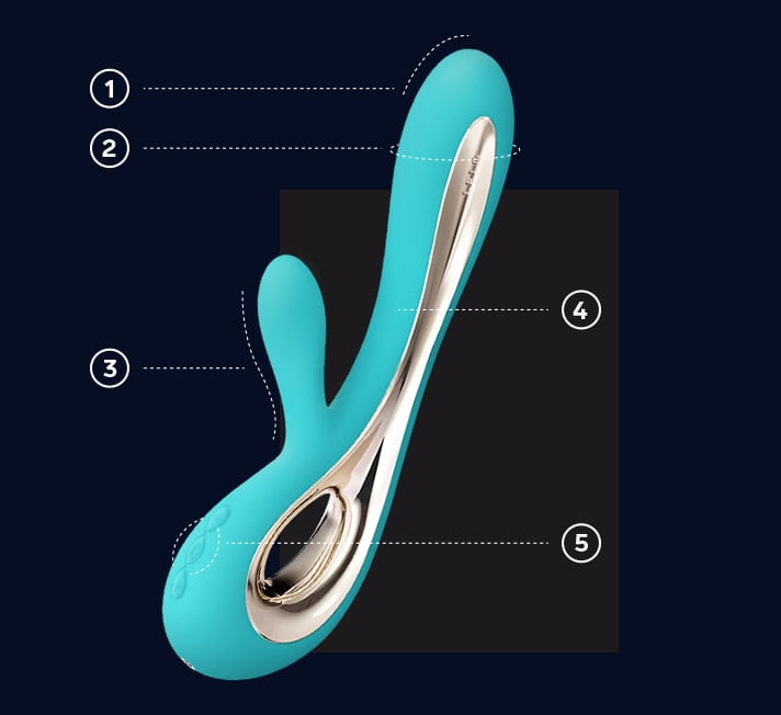 Lelo SORAYA 2 Rabbit Vibrator - Aqua