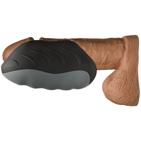 OptiMALE Secondskyn Silicone Warming Stroker-12508