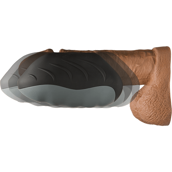 OptiMALE Secondskyn Silicone Warming Stroker-12509