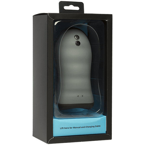 OptiMALE Secondskyn Silicone Warming Stroker-12505