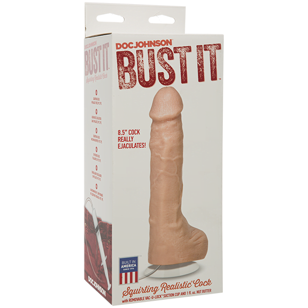 Bust It Squirting Realistic Cock-0