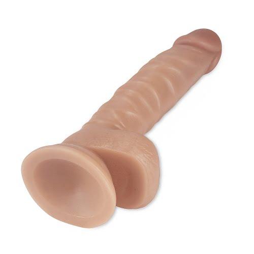 Lovetoy Real Extreme 8.5'' Vibrating Realistic Dildo with Suction Cup Base