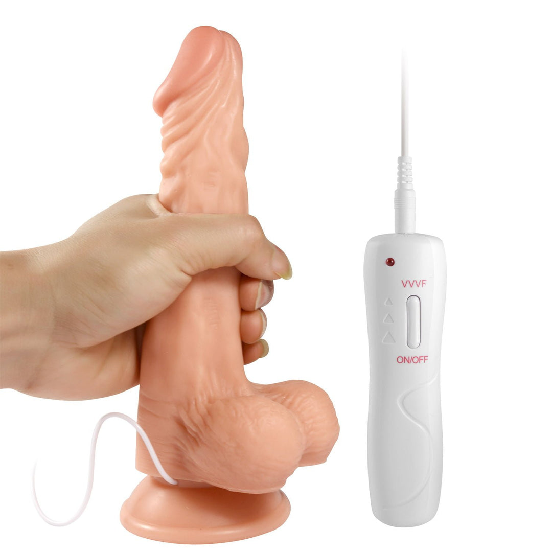 Perfect Orgasm 7.8''Rotating & Vibrating Dildo