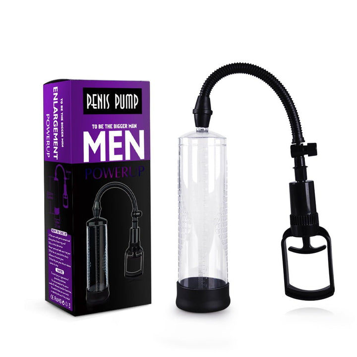 Powerup Trigger Penis Pump Enlargement System - Clear