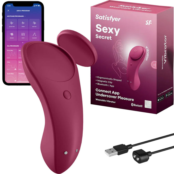 Satisfyer Sexy Secret Panty Vibrator with App Control