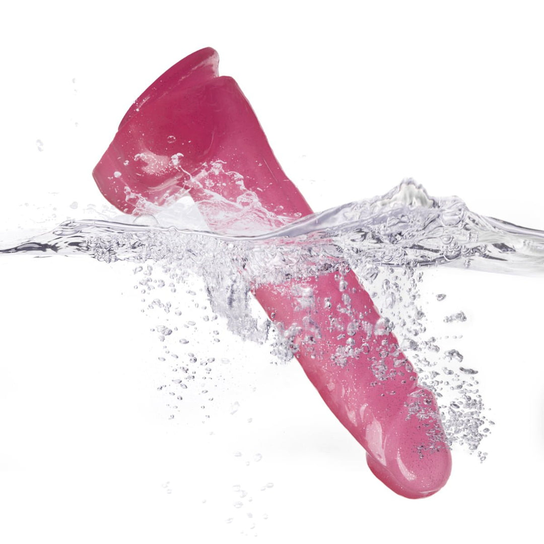 Lance's Cock D004 Ultra Realistic 9.6'' Dildo with Balls - Pink