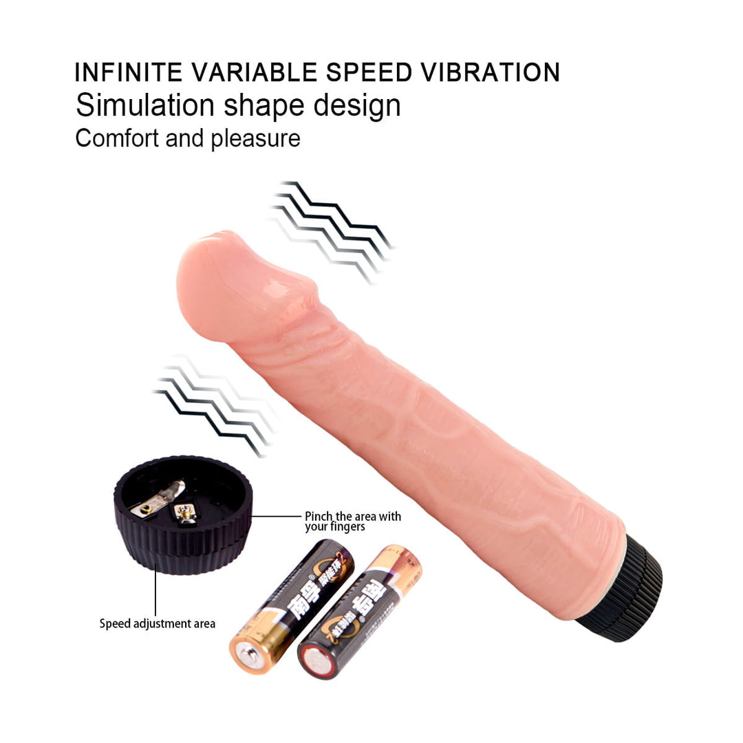 Lance's Cock 8.8" Realistic Dildo Vibrator