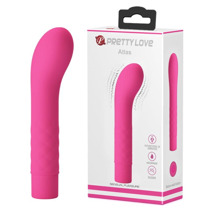 Pretty Love by Baile Mini G-Spot Vibrator Atlas - Hot Pink