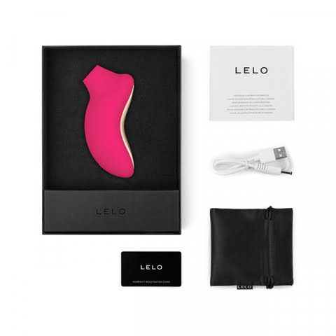 Lelo SONA 2 Sonic Clitoral Stimulator - Cerise