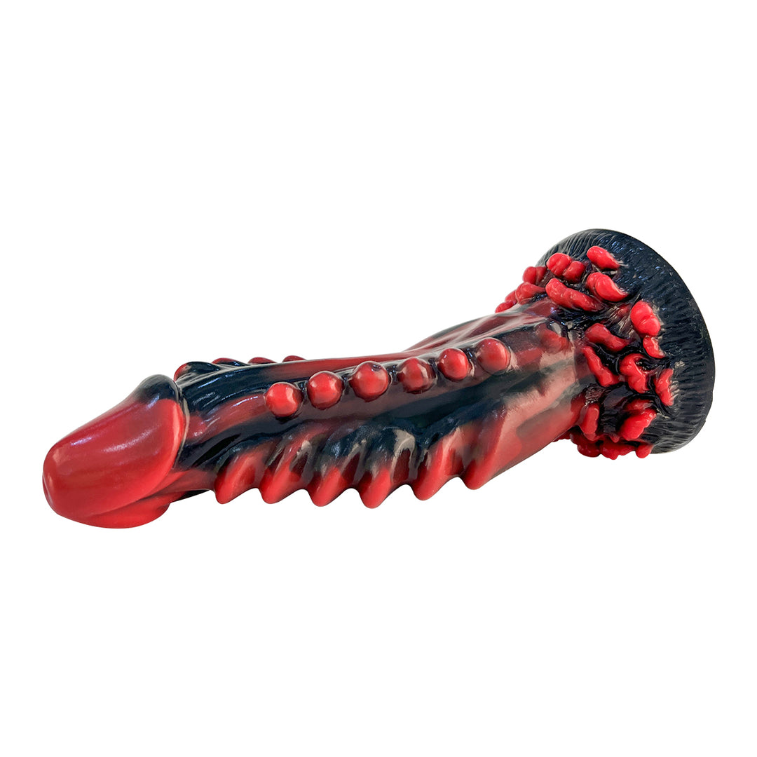 Liquid Silicone 8.1" Dragon Dildo with Suction Cup