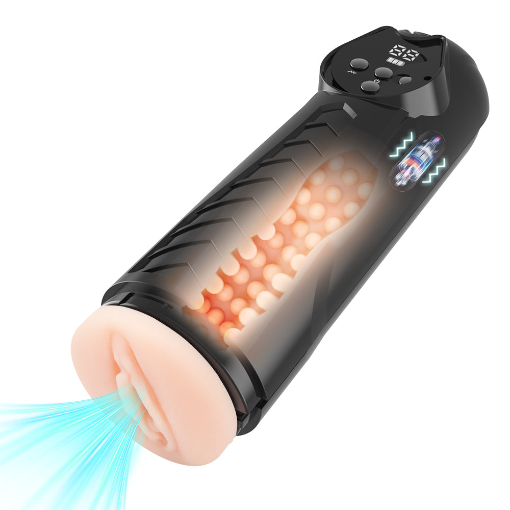 Tigers Roar Rechargeable 360° Vibration & Sucking Vagina Masturbator - Masturbator - Australia - Sexy Devil