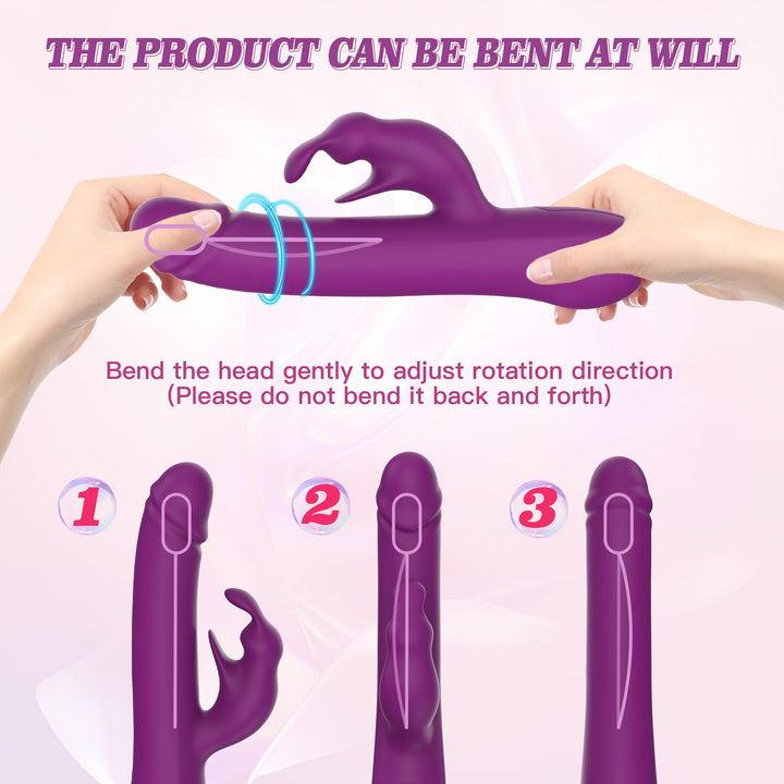 y.Love Ivan 360 Rotation & Vibrating Ultra Wave Rabbit Vibrator