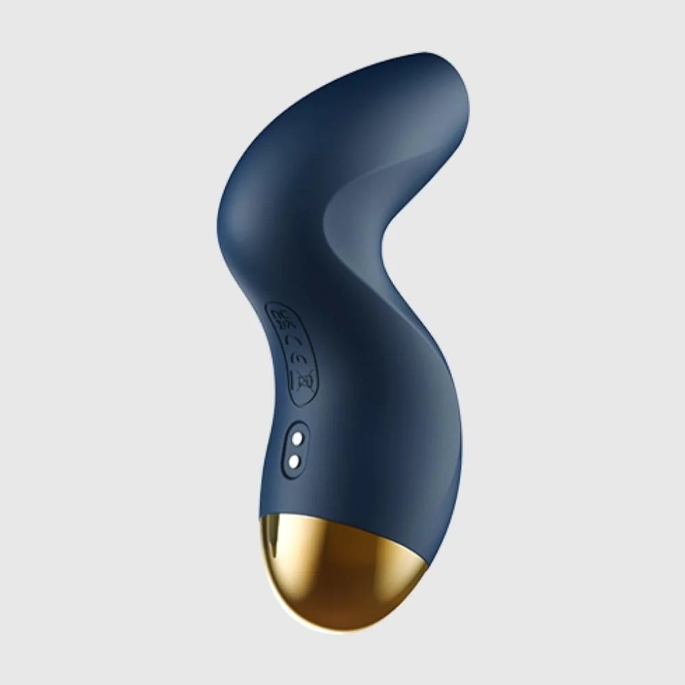 Svakom Pulse Pure Deep Suction Clitoral Stimulator - Navy Blue