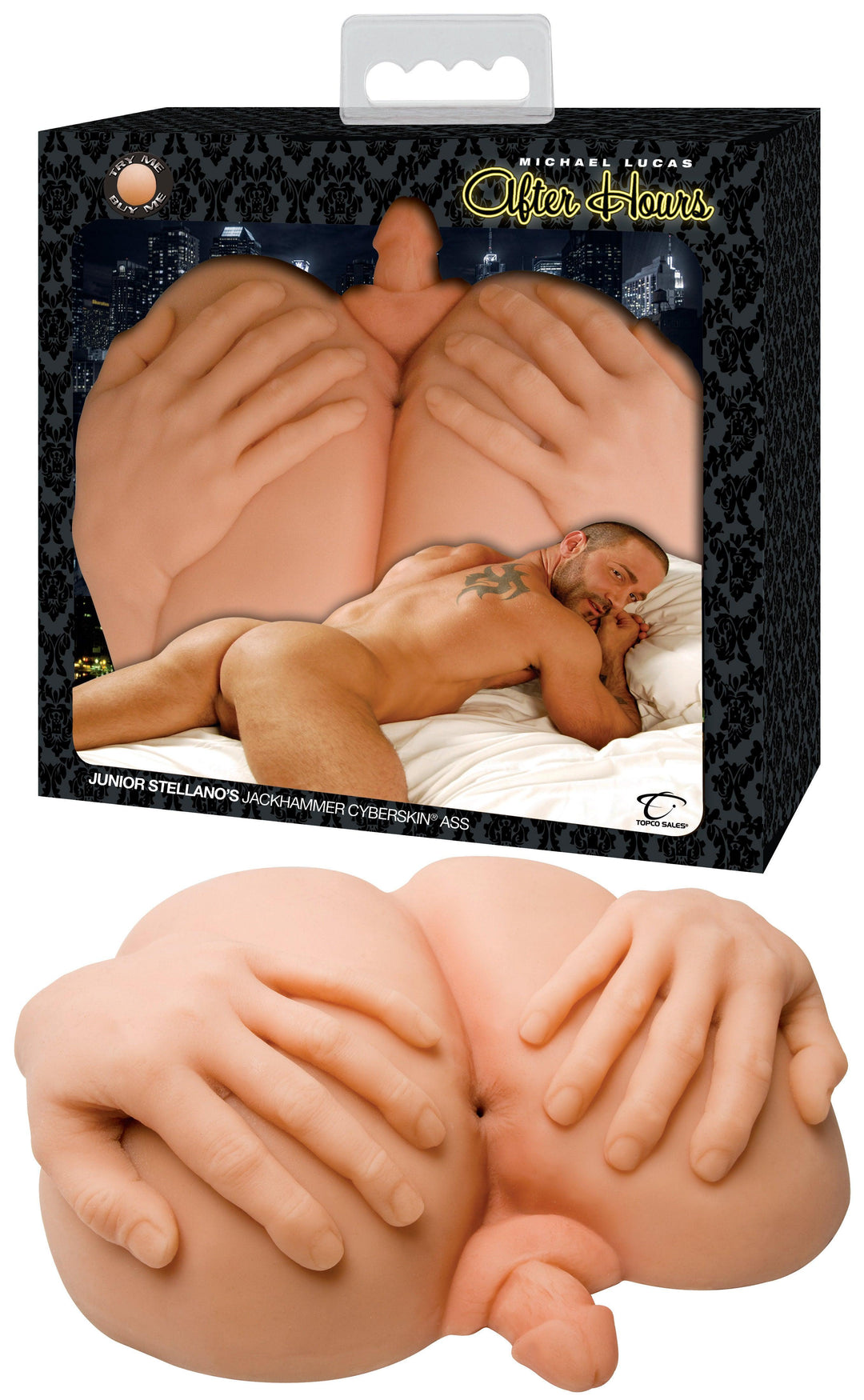 Topco Junior Stellanos Cyberskin Jackhammer Ass Masturbator