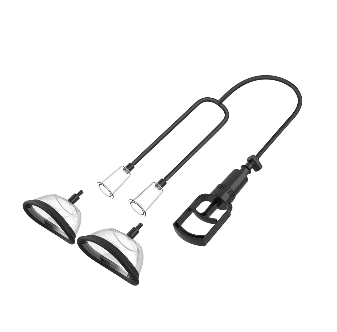Passion Pump Enhancement Pussy Pump with Nipple Pumps 4pc - Vagina Pump - Australia - Sexy Devil