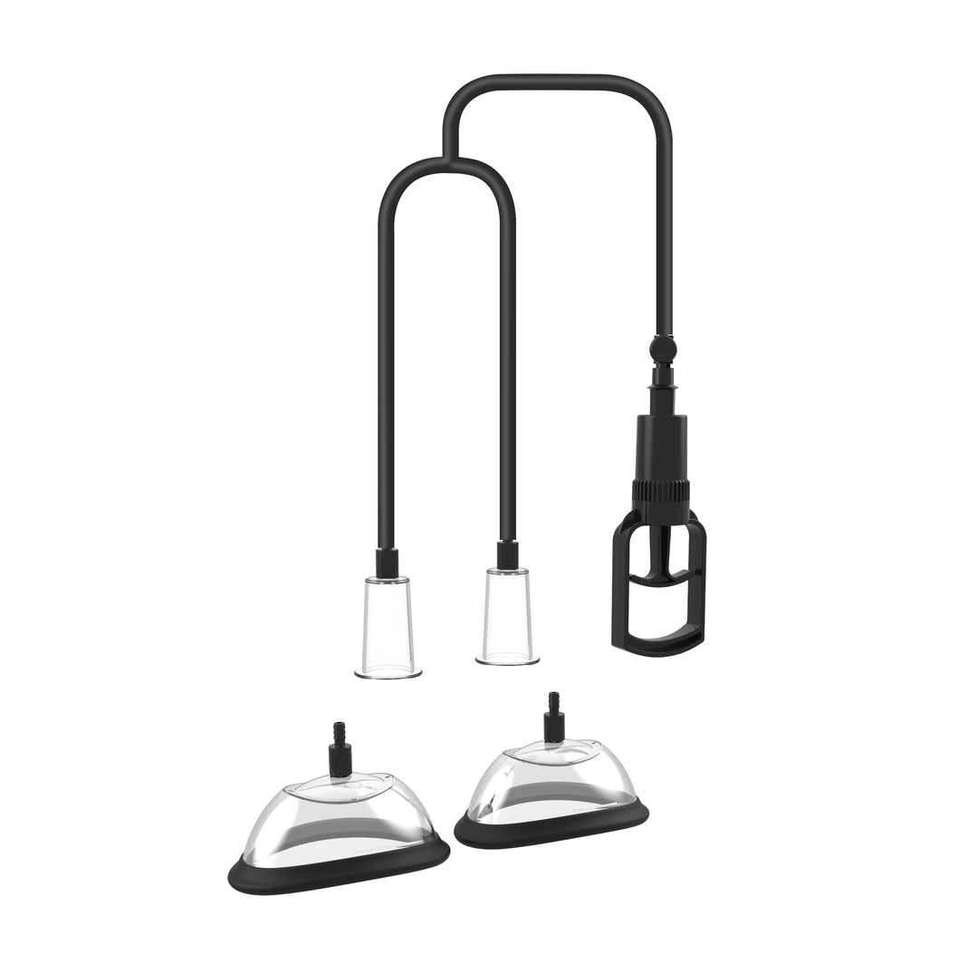 Passion Pump Enhancement Pussy Pump with Nipple Pumps 4pc - Vagina Pump - Australia - Sexy Devil