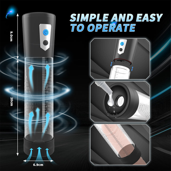 Passion Pump Rechargeable Auto Vacuum Penis Pump