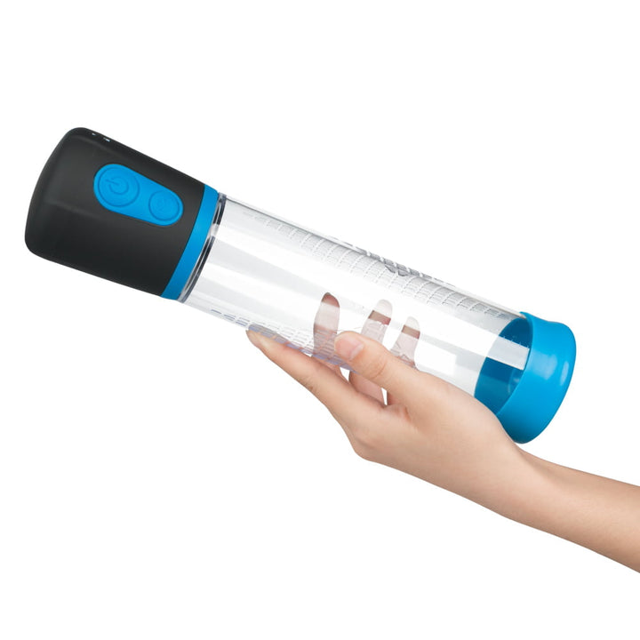 Powerup Auto Vacuum Penis Pump - Blue