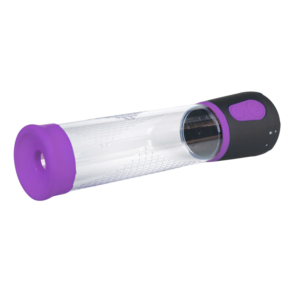 Powerup Auto Vacuum Penis Pump - Purple