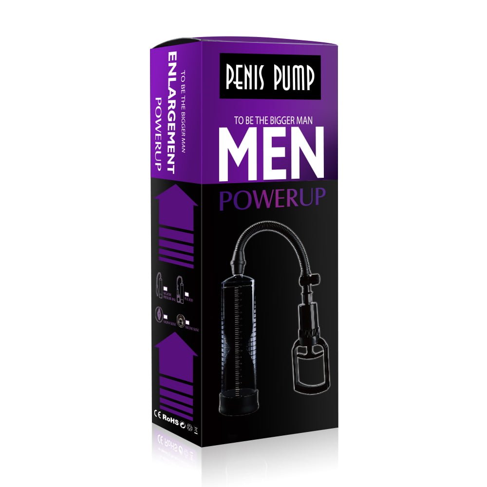 Powerup Trigger Penis Pump Enlargement System - Clear