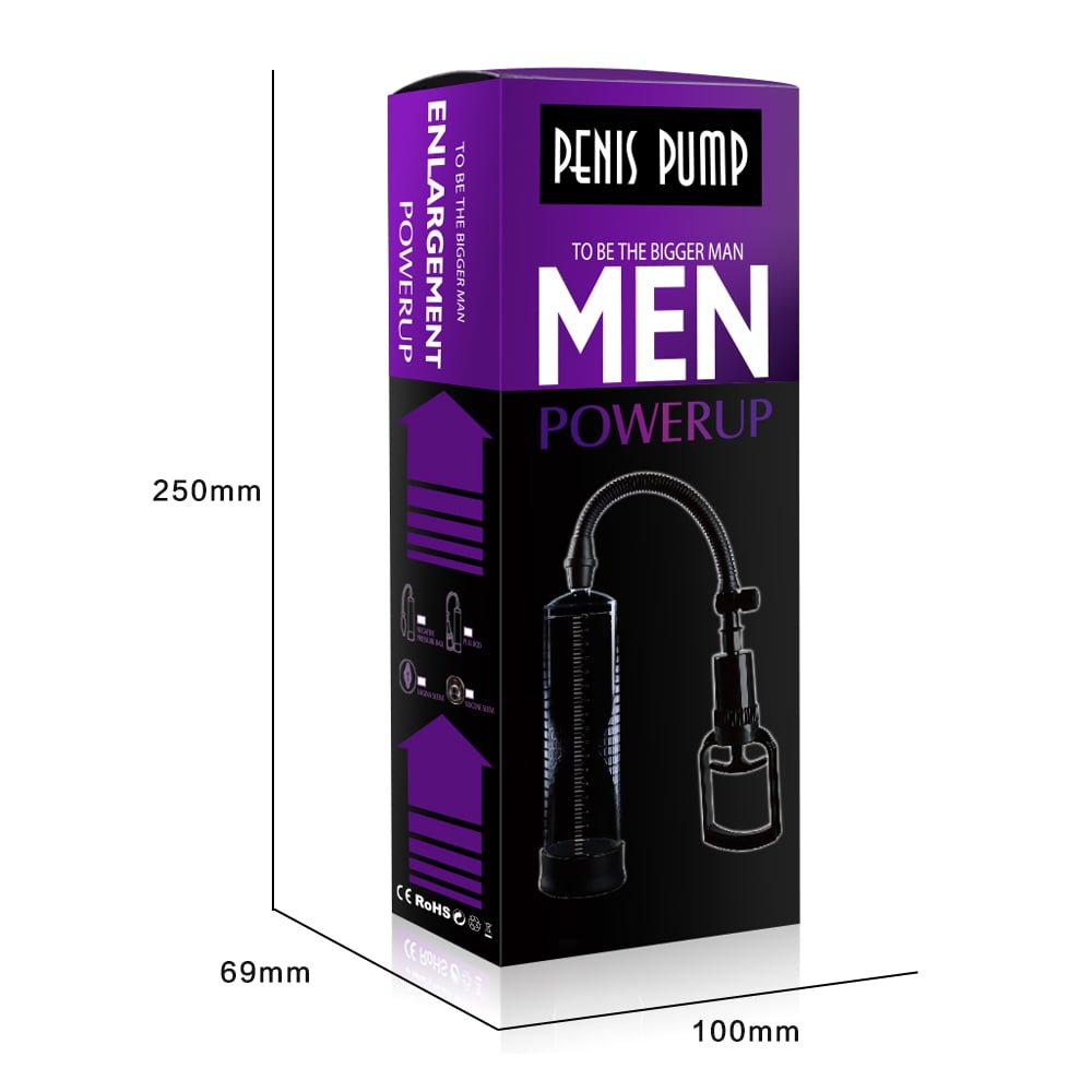 Powerup Trigger Penis Pump Enlargement System - Clear