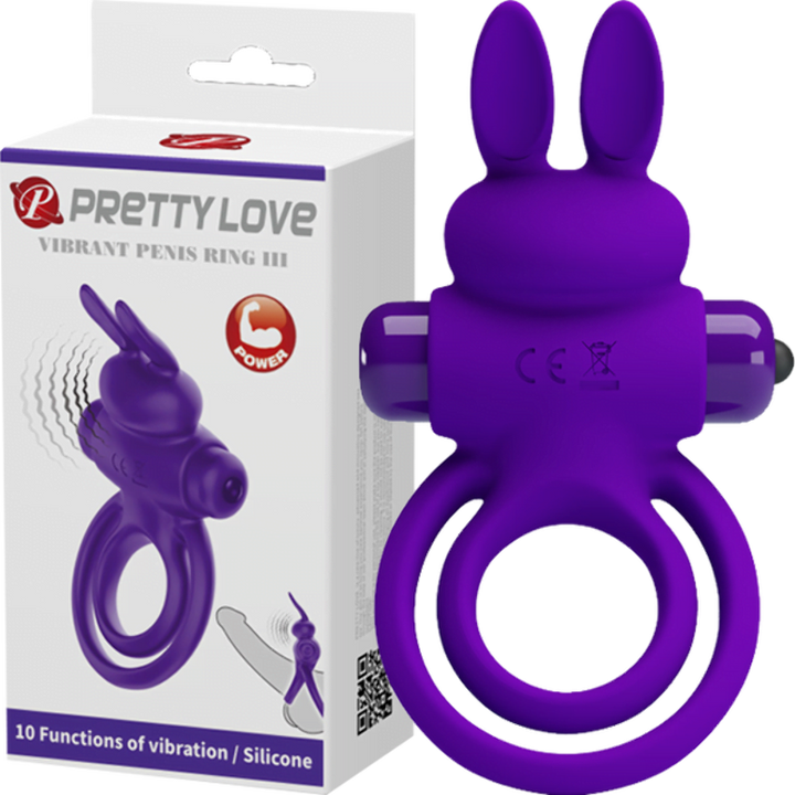 Pretty Love Vibrating Penis Ring III