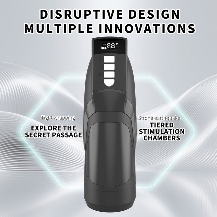 Tigers Roar Rechargeable 360° Vibration & Sucking Vagina Masturbator - Masturbator - Australia - Sexy Devil