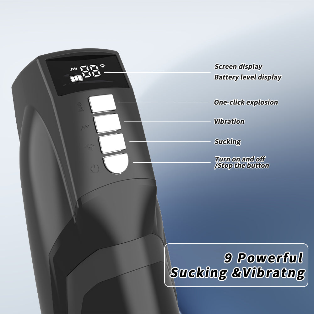 Tigers Roar Rechargeable 360° Vibration & Sucking Vagina Masturbator - Masturbator - Australia - Sexy Devil