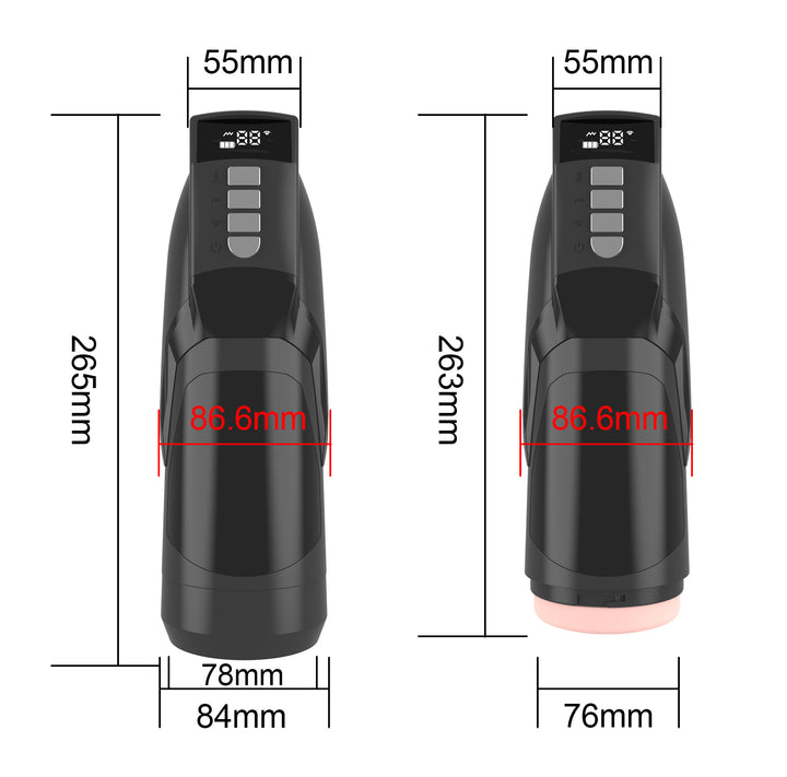 Tigers Roar Rechargeable 360° Vibration & Sucking Vagina Masturbator - Masturbator - Australia - Sexy Devil