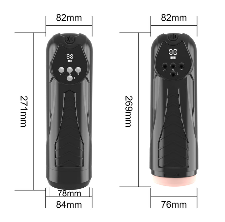 Tigers Roar Rechargeable 360° Vibration & Sucking Vagina Masturbator - Masturbator - Australia - Sexy Devil