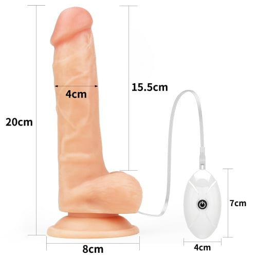 Lovetoy Ingen 7.5'' Vibrating Easy Strap On Set