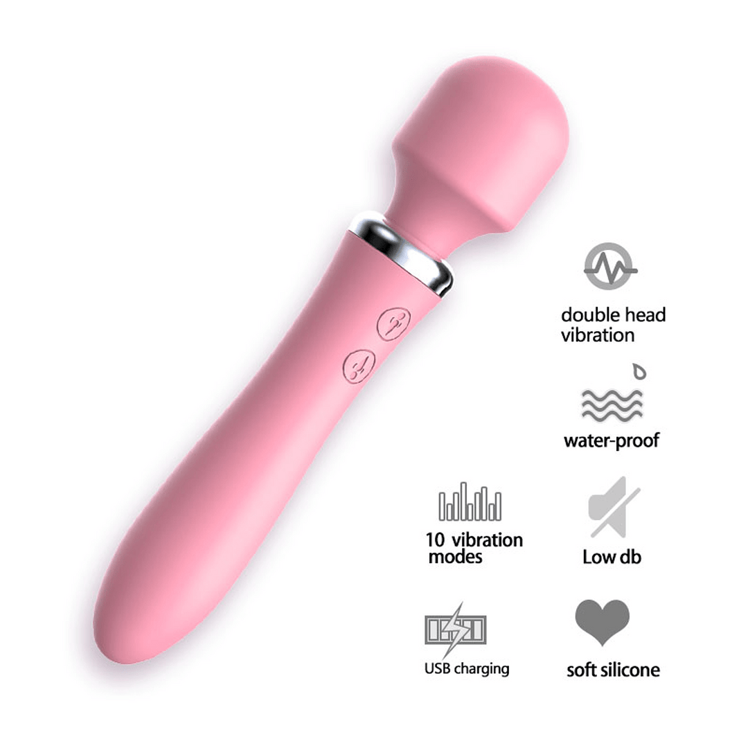 Lilo Rechargeable Double Ended Massaging Vibrator