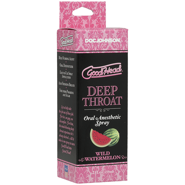 GoodHead Deep Throat Oral Anesthetic Spray 59ml - Watermelon - - Australia - Sexy Devil