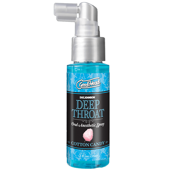 GoodHead Deep Throat Oral Anesthetic Spray 59ml - Cotton Candy - - Australia - Sexy Devil