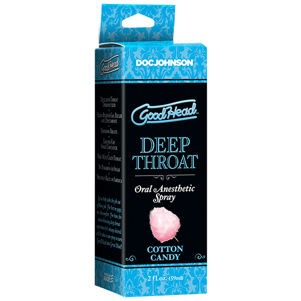 GoodHead Deep Throat Oral Anesthetic Spray 59ml - Cotton Candy - - Australia - Sexy Devil