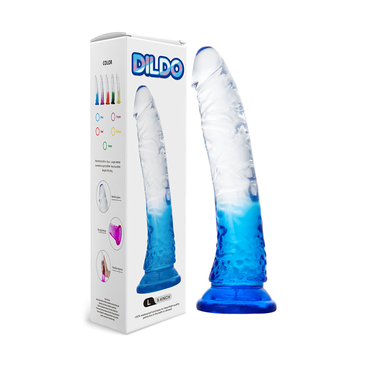 Ultra Realistic 9.4" Dildo with Suction Cup Base