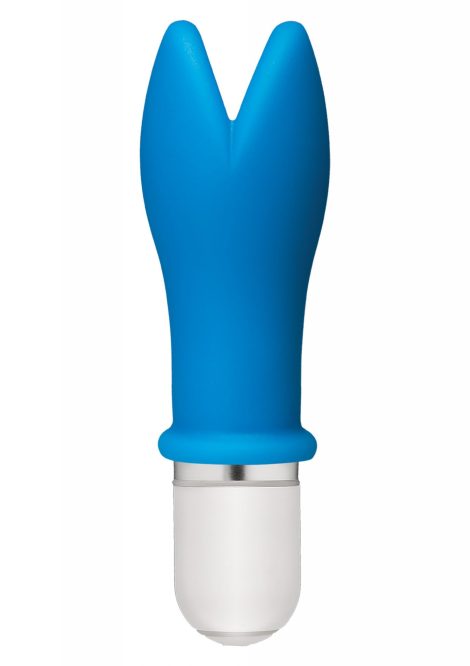 American Pop! Whaam 10 Function Silicone Vibrator - Blue