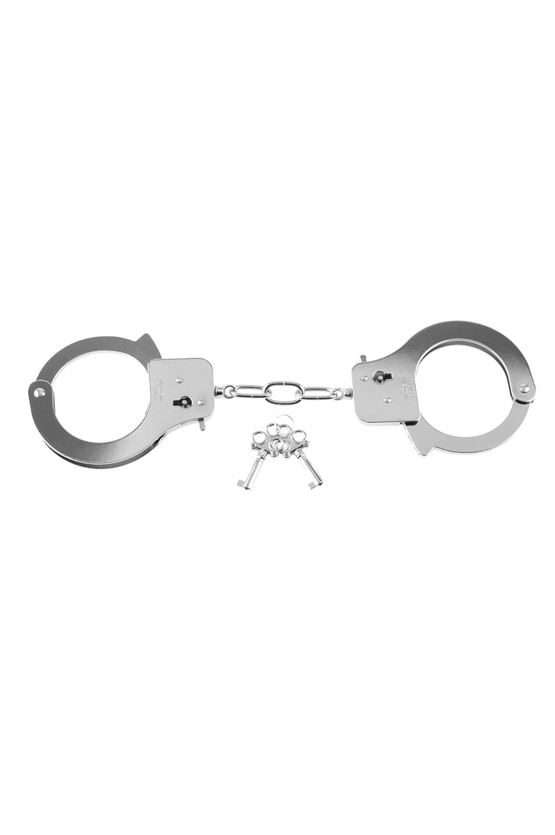 Pipedream Fetish Fantasy Series Designer Handcuffs - Silver