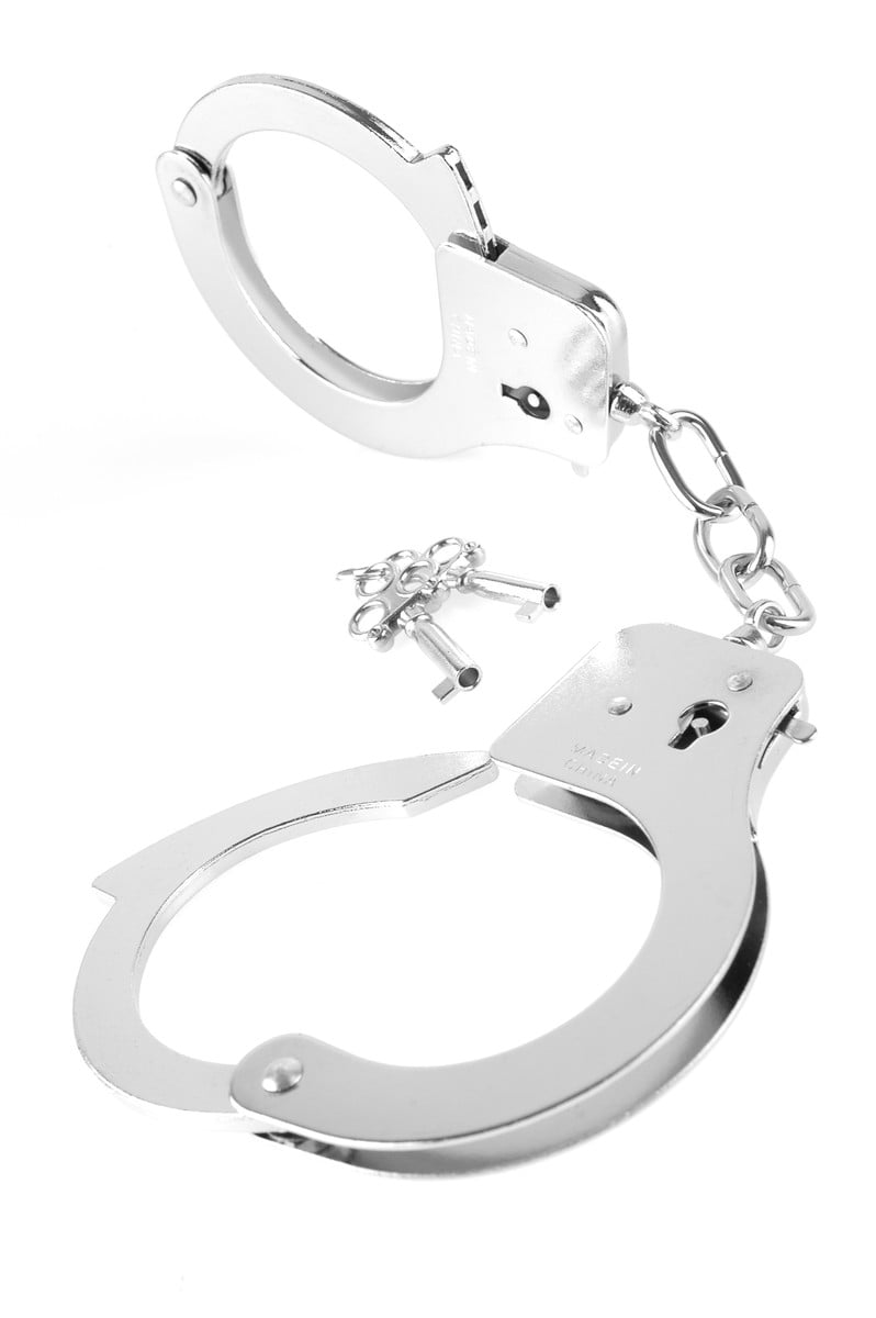 Pipedream Fetish Fantasy Series Designer Handcuffs - Silver