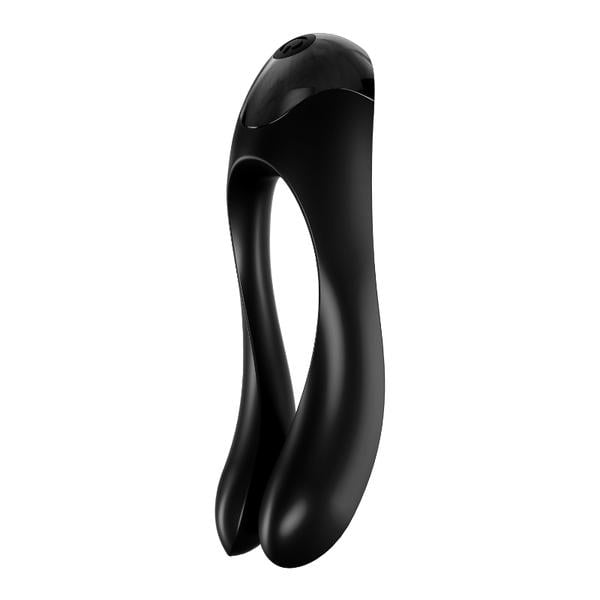 Satisfyer Candy Cane Finger Vibrator - Black