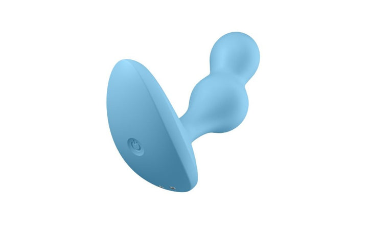 Satisfyer Deep Diver Anal Plug with Connect App - Blue