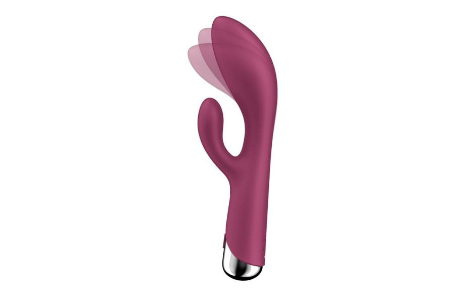 Satisfyer Spinning Rabbit 1 Rotating Rabbit Vibrator - Red