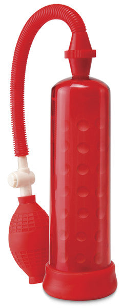 Pipedream Pump Worx Silicone Power Cock Pump - Red