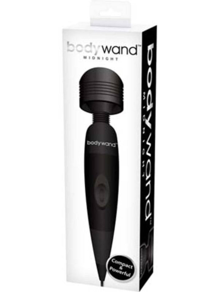 Bodywand Midnight Mains Powered Massage Wand - Black