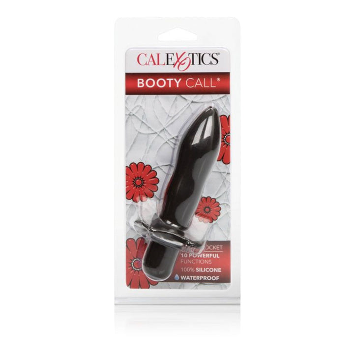 CalExotics Booty Call Booty Rocket Vibrating Anal Probe - Black