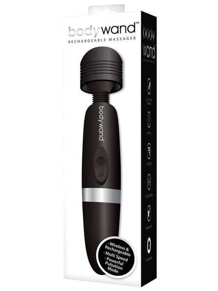 Bodywand Rechargeable Massager-Black-2612